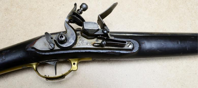 Ил. 14. Ружье пехотное обр. 1805 г. Средняя часть. ВИМАИВиВС, ном. № 1/672