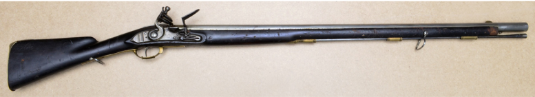 Ил. 5. Фузея егерская обр. 1765 г. Общий вид. ВИМАИВиВС, ном. № 1ООФ 1/325