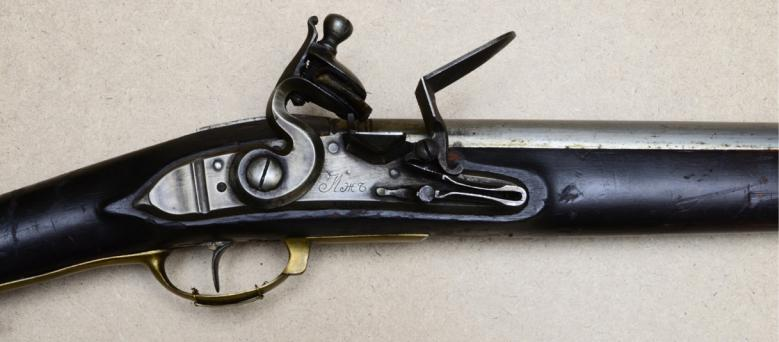 Ил. 6. Фузея егерская обр. 1765 г. Средняя часть. ВИМАИВиВС, ном. № 1ООФ 1/325