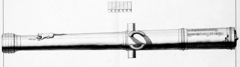 Ил. 5. Пищаль «Лисица». 1591/1592 гг. С. Дубинин 2.2. Пищаль «Лисица» 1591/1592 гг.17 (ил. 5)