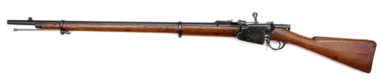 Ил. 8 а. 4,2-лин. магазинная переделочная винтовка системы Бердана-Игнатовича модели 1886 г. (общий вид), инв. № ВИМАИВиВС 5/283, зав. № 11060 Ил. 8 а. 4,2-лин. магазинная переделочная винтовка системы Бердана-Игнатовича модели 1886 г. (общий вид), инв. № ВИМАИВиВС 5/283, зав. № 11060